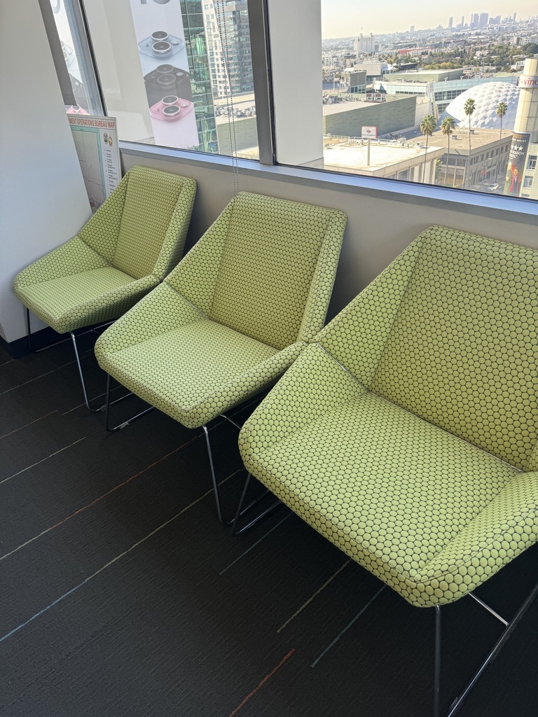 Large Funky Colorful Upholstered Chair