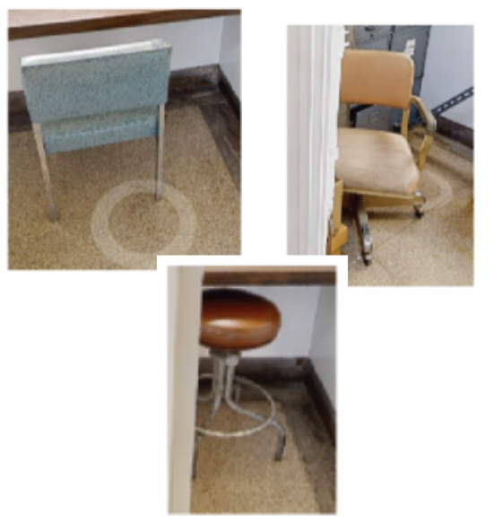 Guest Seating 14 - selection will vary within these styles