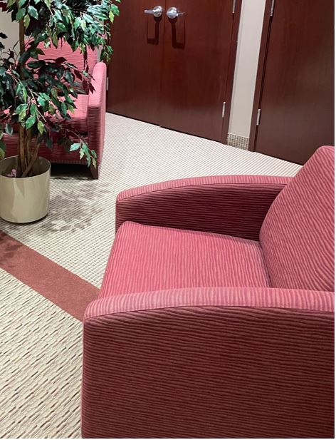 Pink Arm Chair