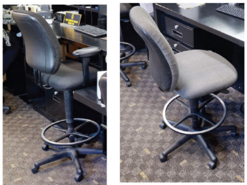 Teller Stool 2 - selection will vary within these styles