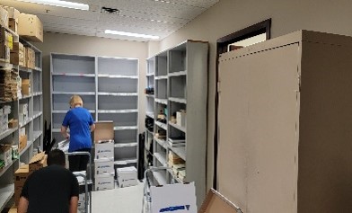 Metal Shelving (20"W X 84"H)