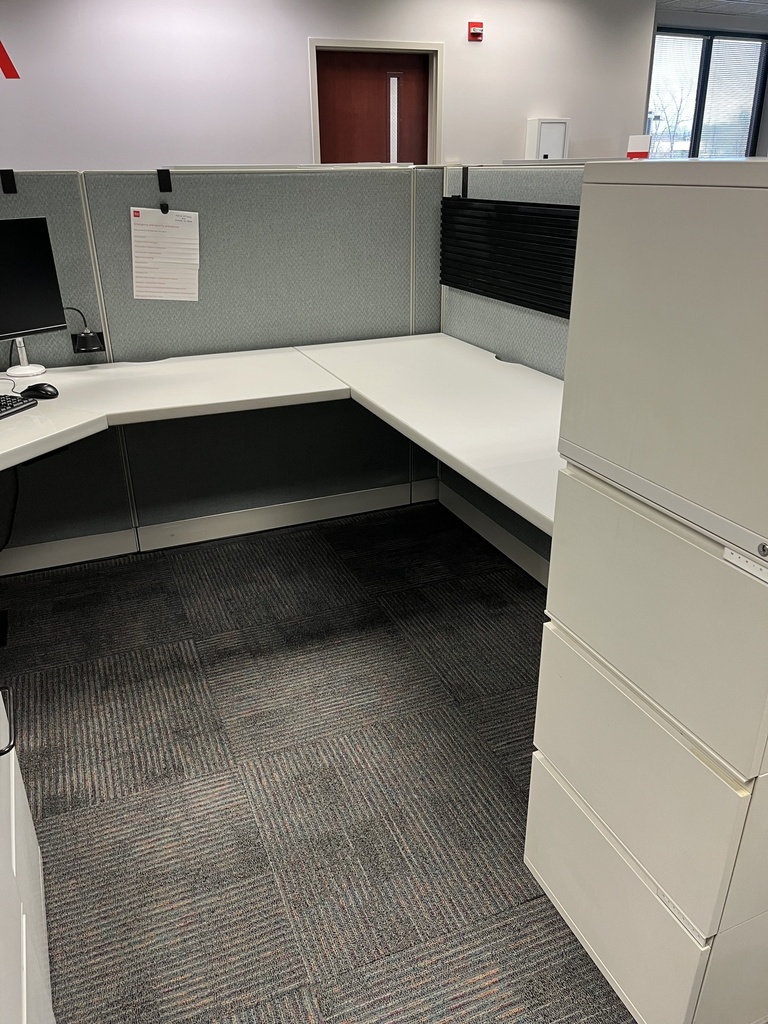 Light Grey Workstations 