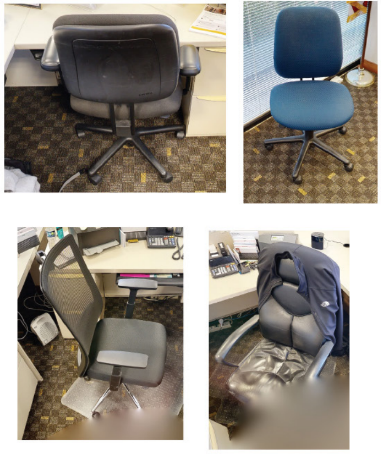 Task Chair 9 - selection will vary within these styles