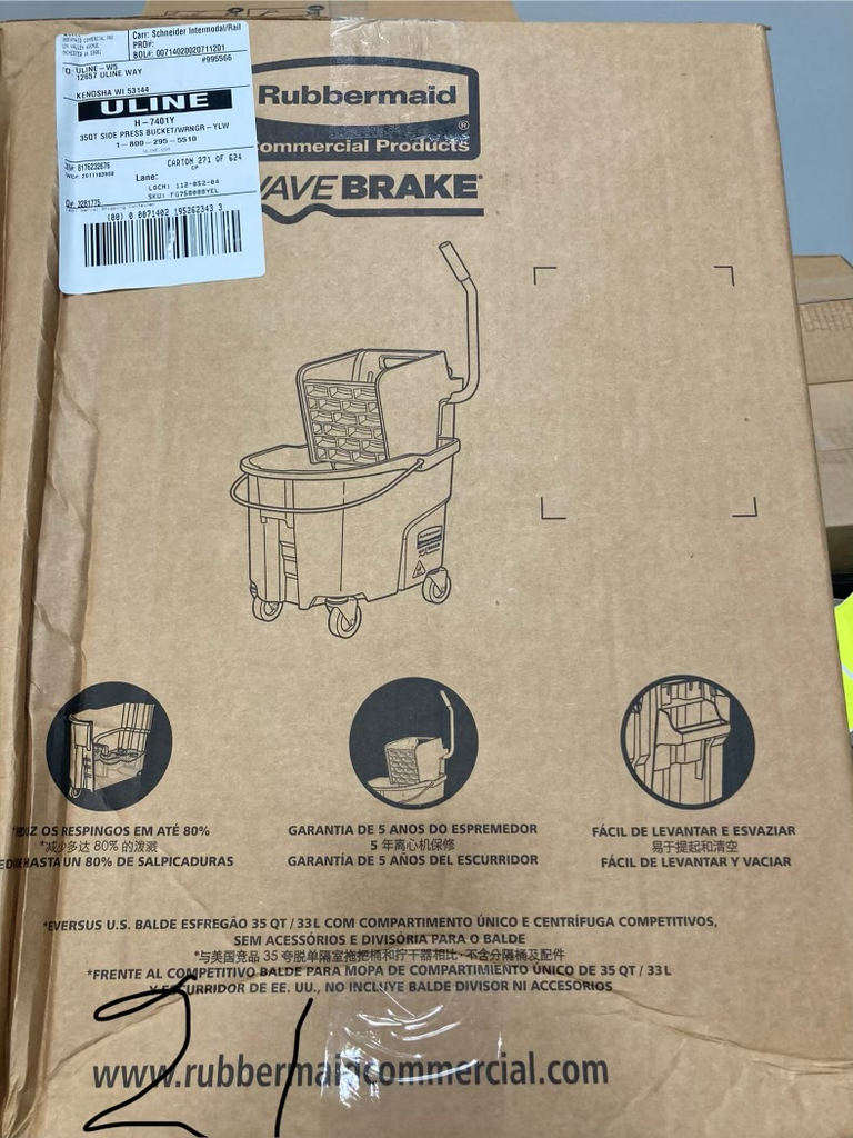 Mop Press Bucket
