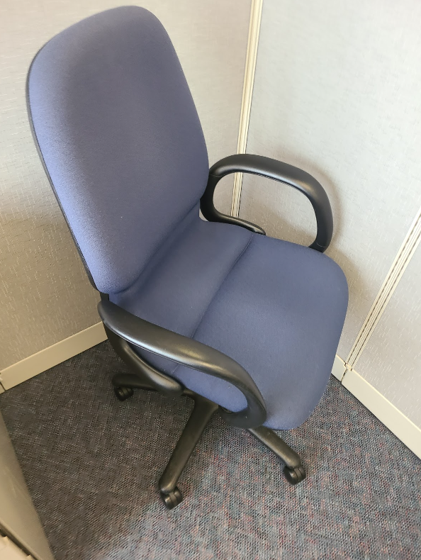 Chaise de travail - Bleu