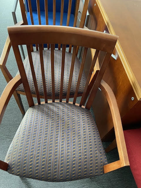 Wood Slat Side Chair 