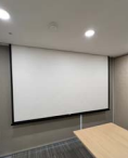 Projector screen, small