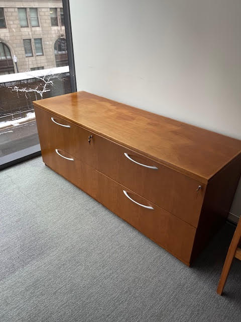 6' Wood Credenza