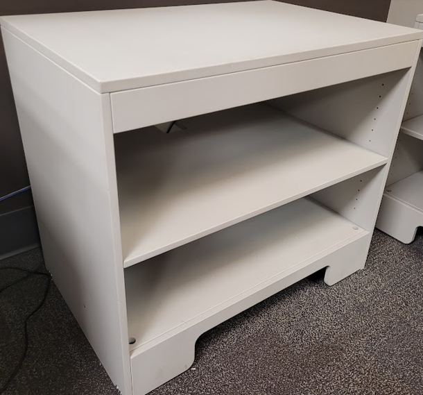 2-Shelf Bookcase, 32 x 21.5 x 29"