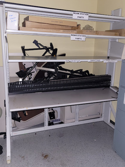 Tall Desk, 77 x 36 x 90"