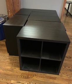Cubbie Shelf Unit, 15x30"
