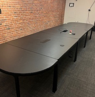 Square Conference Table Section