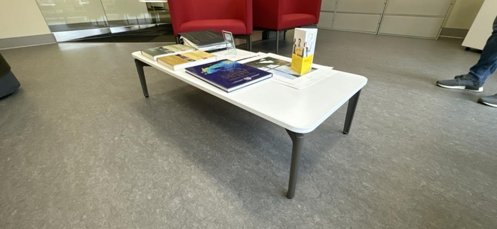 Coffee Table, White, 48" x 48" x 30"