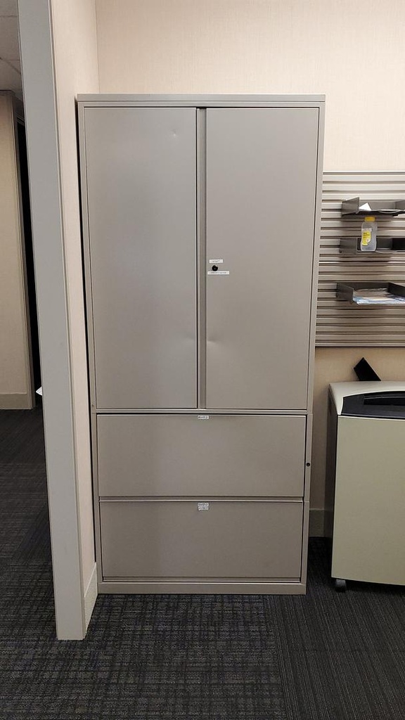 Metal Combo with 2 Doors 2 Drawers