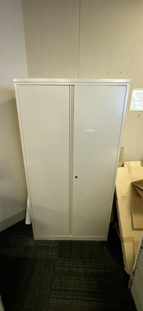 Metal 5-High Closed Storage, Grey