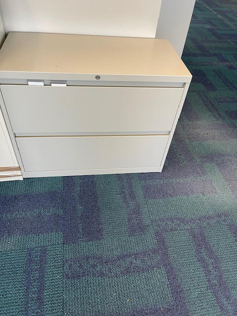 Beige 2-Drawer File