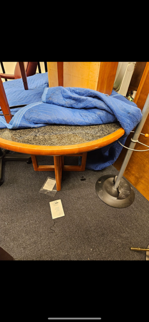 Round Stone Table