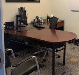 L-shape desk