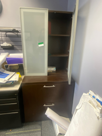 Storage Cabinet &amp; Hutch