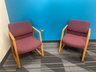 Upholstered Wood Guest Chair