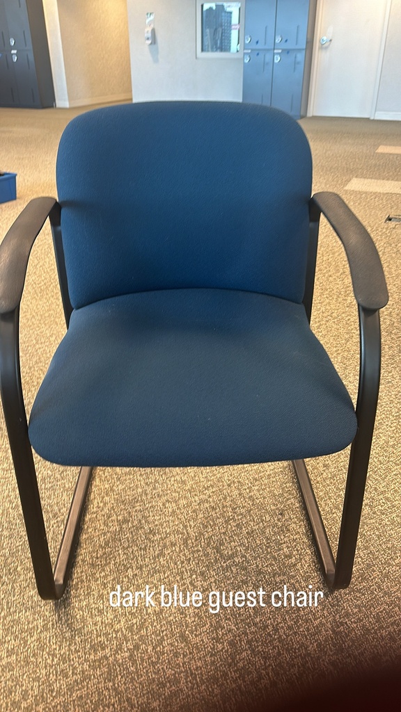 Dark Blue Guest Chair