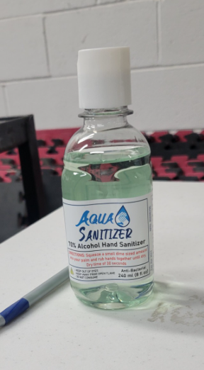 Box of expired hand sanitizer, 240 mL - 36 per box