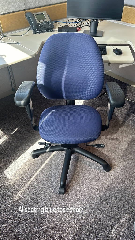 Blue Task Chair