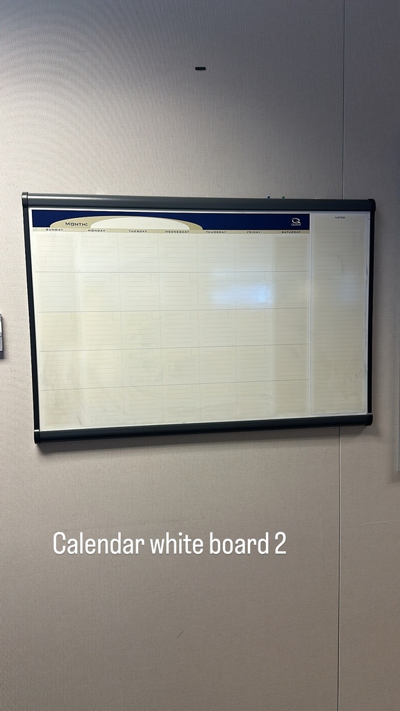Calendar Whiteboard