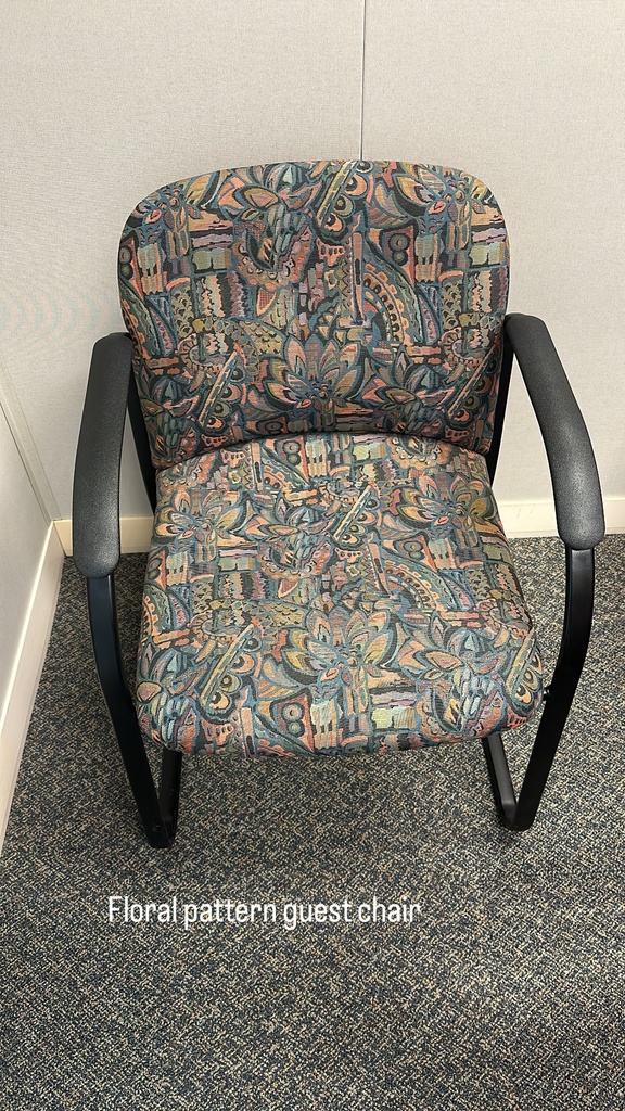 Floral Guest Chair
