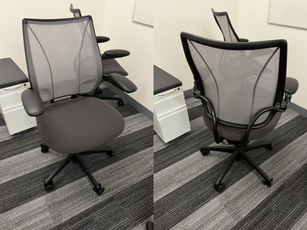 HumanScale Black Mesh Back Task Chair