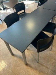 Black Rectangular Table