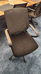 Black Meeting Room Mesh Back Chair