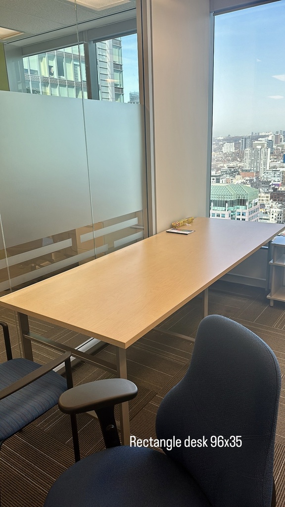 Rectangle desk, 96x35"