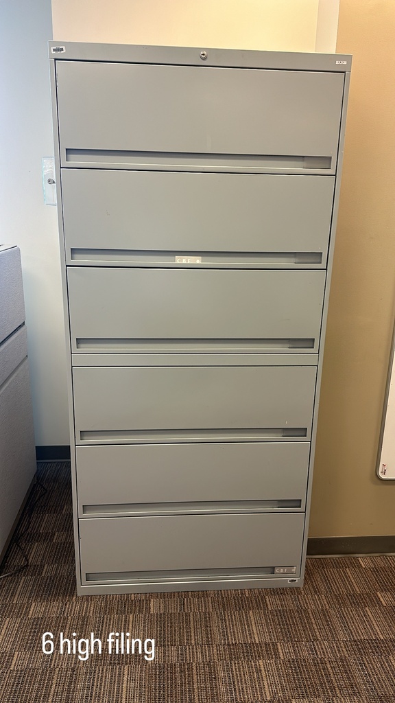 6-Drawer filing cabinet