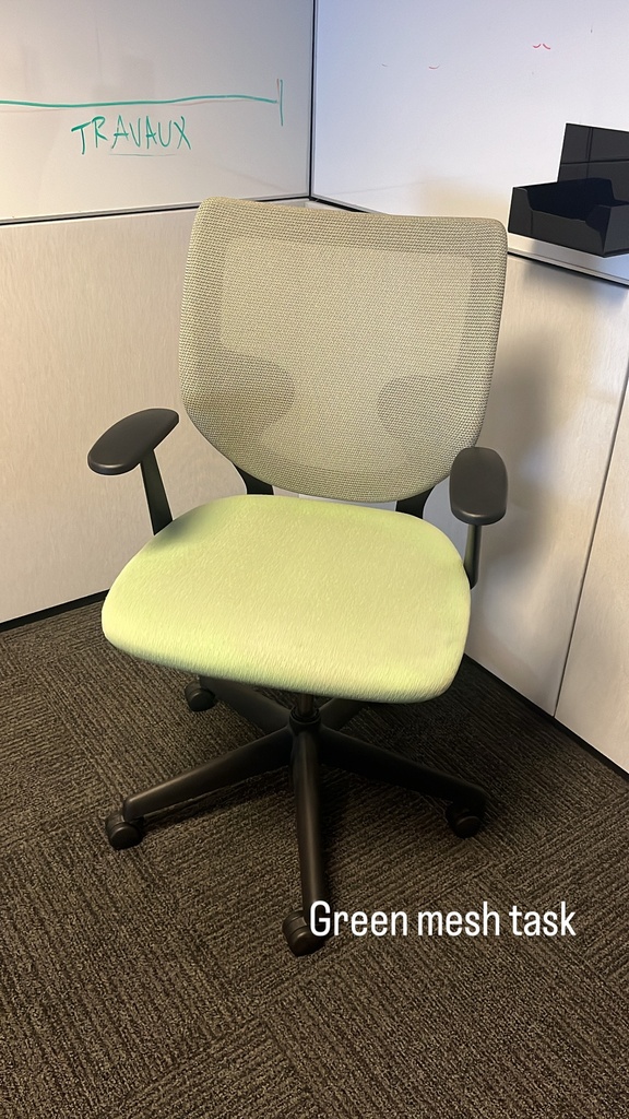 Green Mesh Task Chair