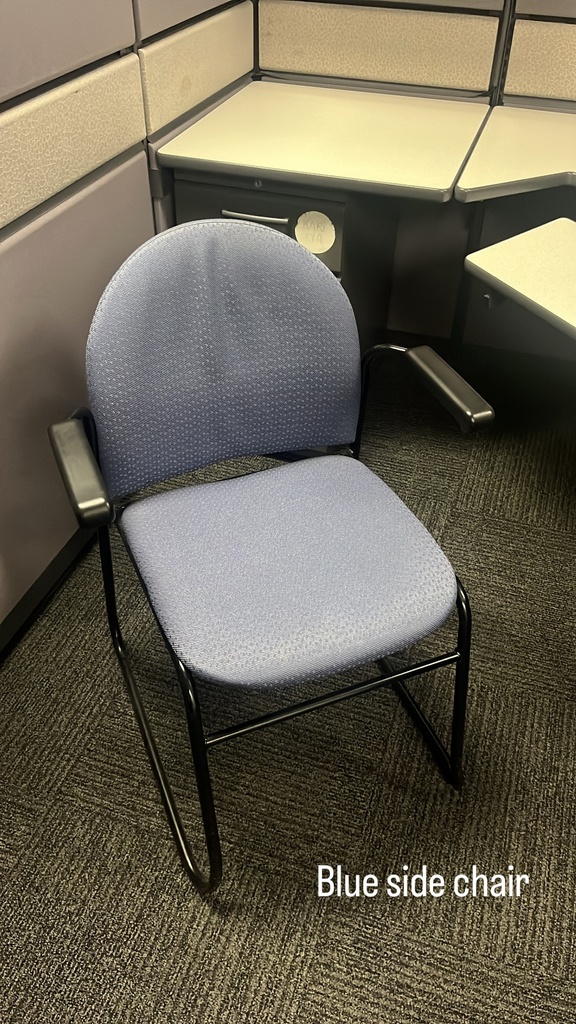 Blue Side Chair