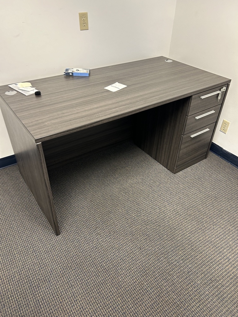 Desk w/ cabinet