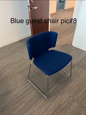 Blue Guest Chair