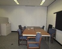 Metal Leg Wood Laminate Table (30x60)