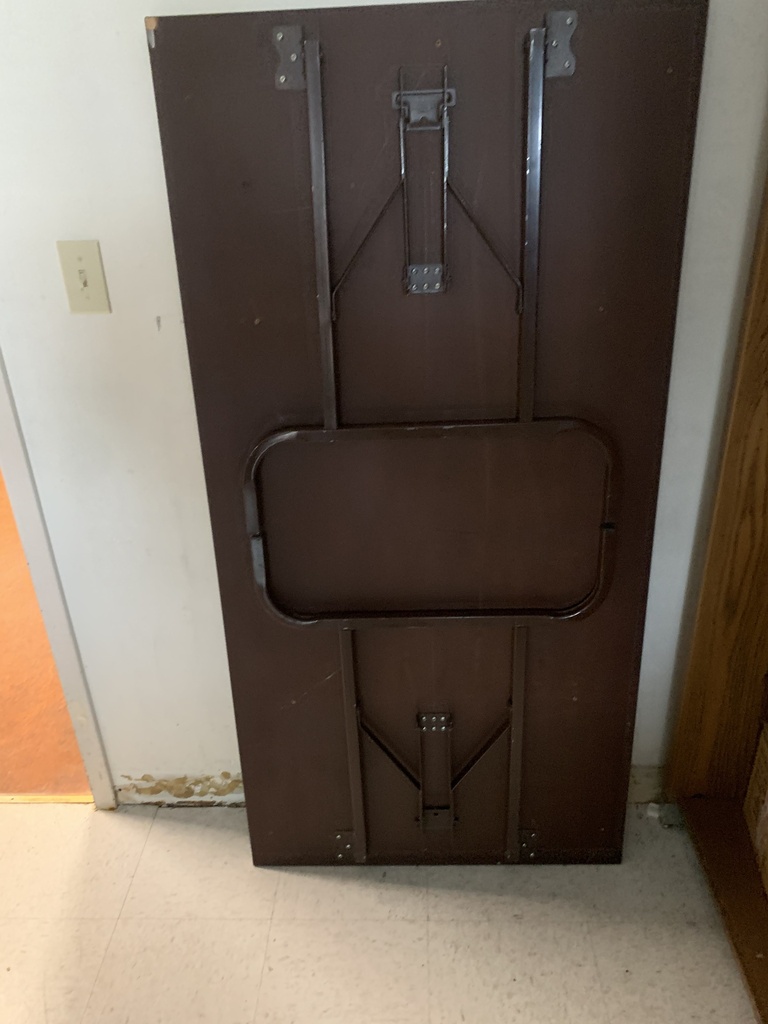 Wooden Folding Table - 54x36