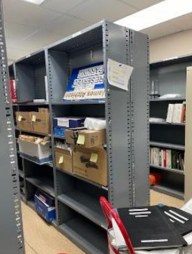 Metal Shelving Unit