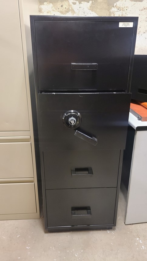 Safe (28" deep x 19" wide x 51" tall)