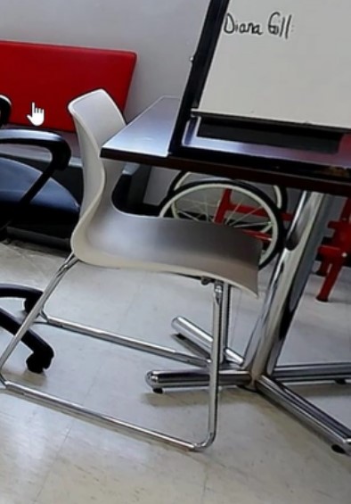 White Stacking Chair