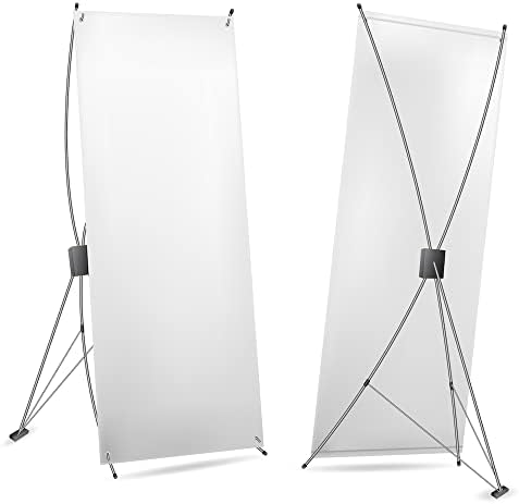 Audible Blank Banner w/ Retractable Box &amp; Aluminum End Caps &amp; Case(photo representation)