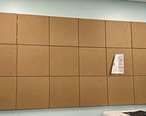 96.5 W X 48 H Bulletin Board