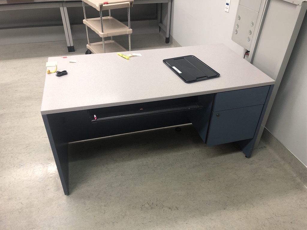 Desk 1Ped Drawer