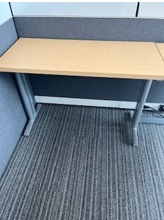 Herman Miller Maple Table (42W x 20D x 29H) - used for only 1 year