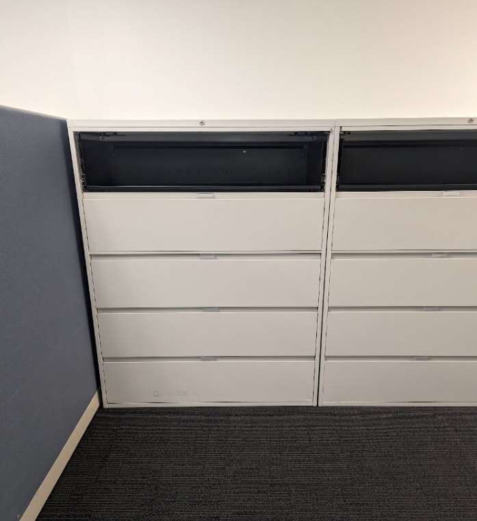 STEELCASE LATERAL FILES 30"W, 5 DRAWER FILES