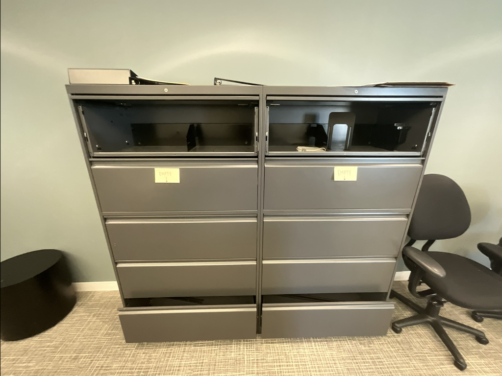 Lateral Cabinet, Dark Grey