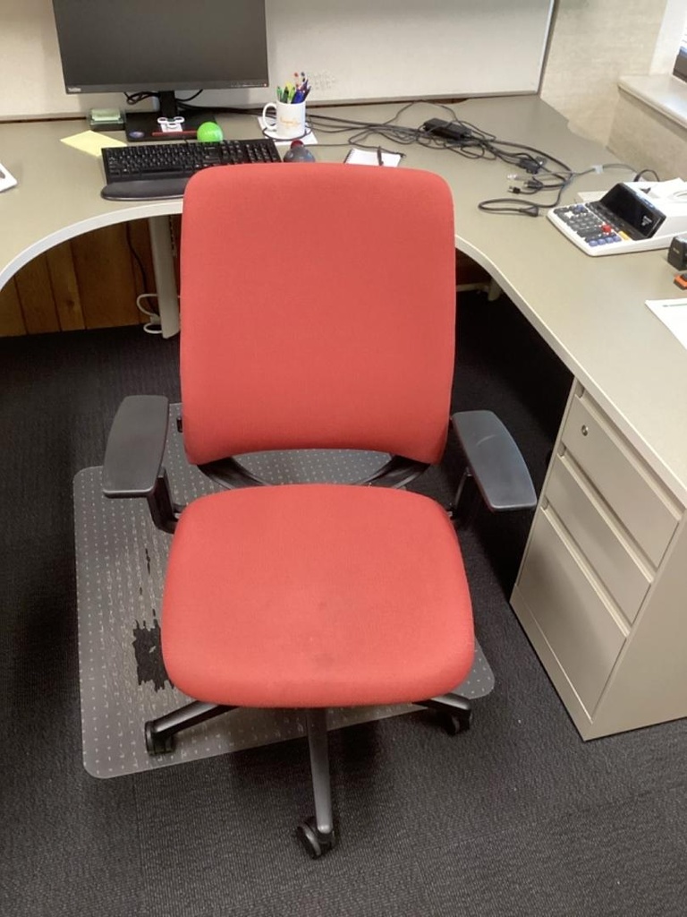 Amia Chair - Orange/Red